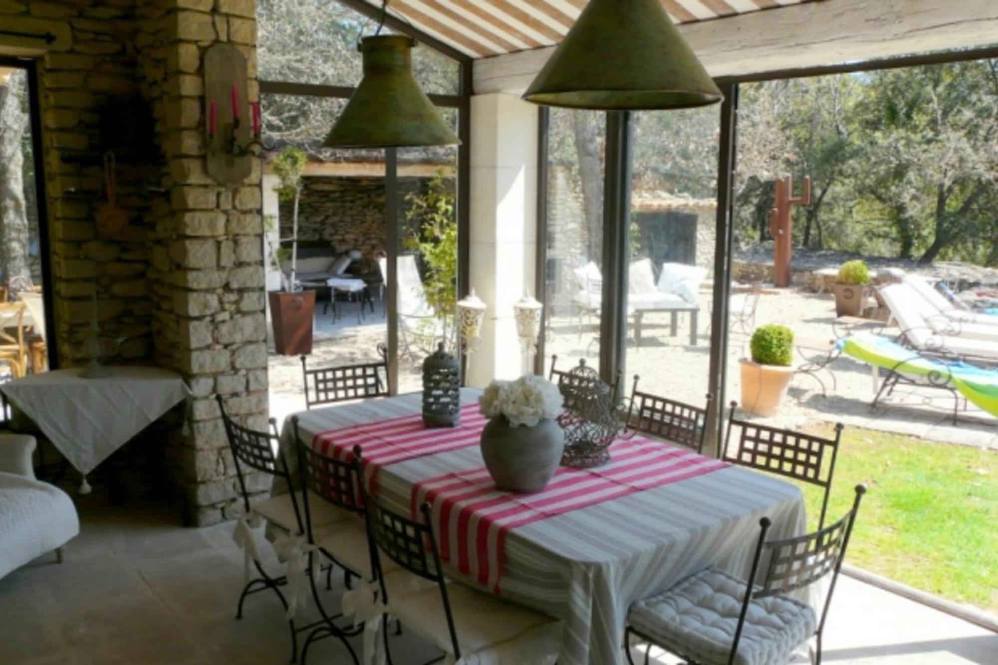 Beautiful Provencal Villa With Pool And Jacuzzi Lacoste  Extérieur photo